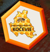 Začasni logotip Čebelarskega društva Kočevje
